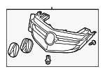 75100STXA01ZA - Body: Grille Assembly for Acura Image