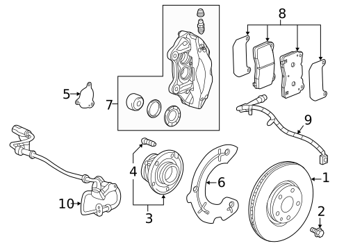 Drums & Rotors for 2017 Cadillac CTS #0