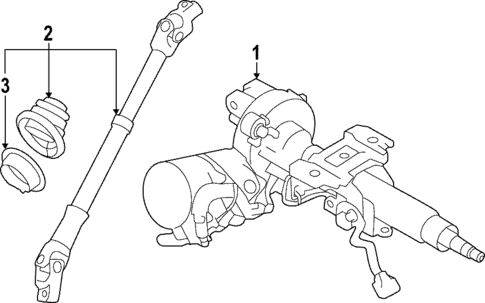 Steering Column Assembly for 2025 Toyota GR86 #0