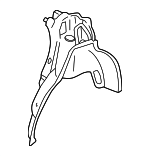 51600FA061 - Body: Wheelhouse for Subaru: Impreza Image