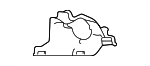 32227366 - Body: Lamp Bracket for Volvo Image