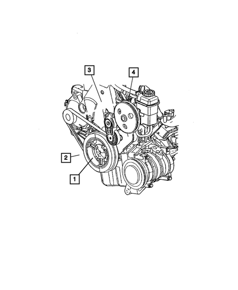Pulleys and Related Parts for 2001 Dodge Neon #0