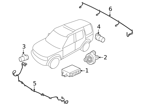 Electrical Components for 2011 Land Rover LR4 #3