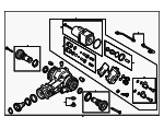 BF500043T - Suspension: Differential Assembly for Audi: A6, A6 Quattro, A7 Quattro, RS7, S6, S7 Image