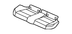 52207322187 - Body: Seat Cushion Pad for BMW: 428i Gran Coupe, 428i xDrive Gran Coupe, 430i Gran Coupe, 430i xDrive Gran Coupe, 435i Gran Coupe, 435i xDrive Gran Coupe, 440i Gran Coupe, 440i xDrive Gran Coupe Image