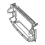 68285111AA - : Radiator Shroud for Mopar Image