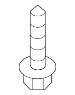 9015960603 - Body: Guard Screw for Scion: iQ | Toyota: 4Runner, Corolla, FJ Cruiser, Land Cruiser, Sequoia, Tacoma, Tundra Image