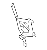 19184842 - Body: Center Support for Pontiac: Vibe Image