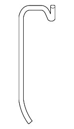 8J0809937 - : Drain Hose for Audi: TT, TT Quattro, TT RS Quattro, TTS Quattro Image