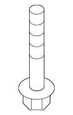 55117AA100 - : Lower Control Arm Bolt for Hyundai: Elantra, Elantra N, Kona, Kona Electric Image