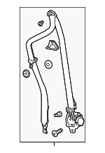 42680693 - : Black Front Passenger Side Seat Belt Retractor for Buick: Encore | Chevrolet: Trax Image