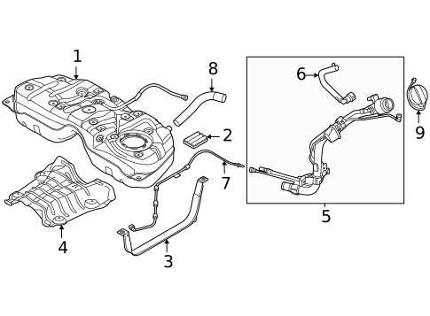 Fuel System Components for 2024 Genesis GV70 #0