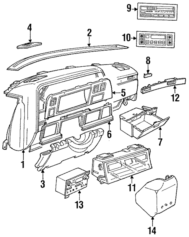5264001 - HVAC: Dash Control Unit for Mopar Image