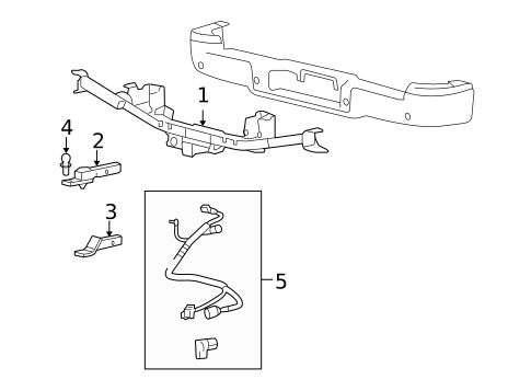 Tow Hook & Hitch for 2006 Lincoln Mark LT #0