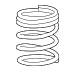 4633243200 - Suspension: Coil Spring for Mercedes-Benz Image