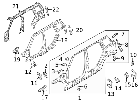 Uniside for 2020 Mini Cooper Clubman #0