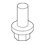 LR152818 - Electrical: Side Bracket Bolt for Land-Rover Image