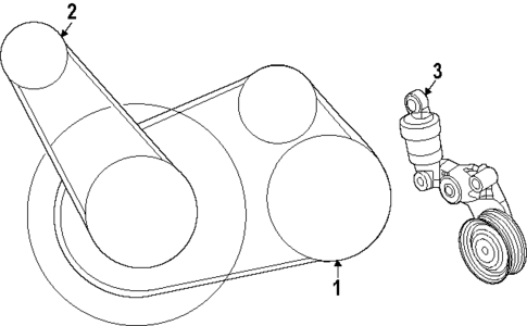 Belts & Pulleys for 2025 Mazda CX-90 #0