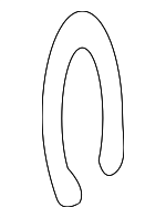 95510614300 - Cooling System: Inlet Hose Retainer Spring for Porsche: Cayenne, Macan, Panamera Image