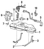 22580631 - : Filler Pipe Bracket for GM Image