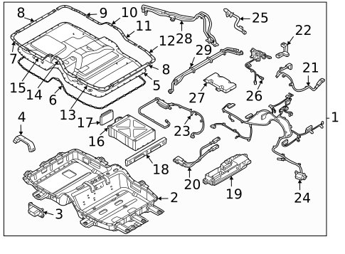 Battery for 2022 Hyundai Tucson #0