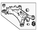 2903507802 - : Cross-Member for Mercedes-Benz Image