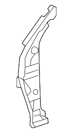 6110942903 - Body: Hinge Pillar Reinforced for Toyota Image