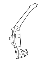 611320R010 - Body: Hinge Pillar for Toyota Image