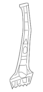 610430R010 - Body: Inner Center Pillar for Toyota Image