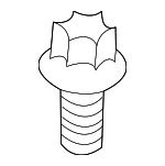 90106SMGE00 - Electrical: Mount Bracket Bolt for Acura Image