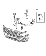 52112323AE - Electrical: Front End Module Wiring for Mopar Image
