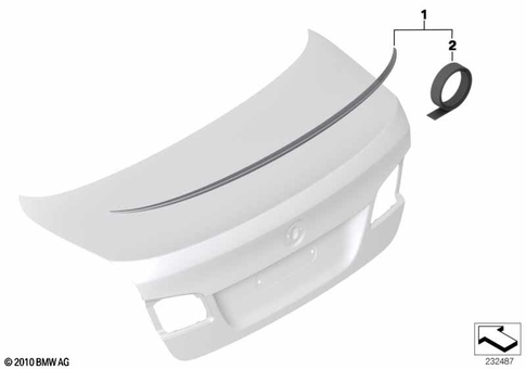 Exterior Trim Components for 2014 BMW Hybrid 5 #2