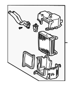 8851017300 - HVAC: Evaporator Assembly for Toyota: MR2 Spyder Image