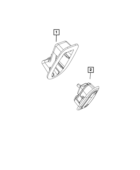 Headliners - Visors - Assist Straps for 2020 Jeep Grand Cherokee #2