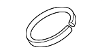 9GT412269 - Suspension: Upper Mount Snap Ring for Porsche Image