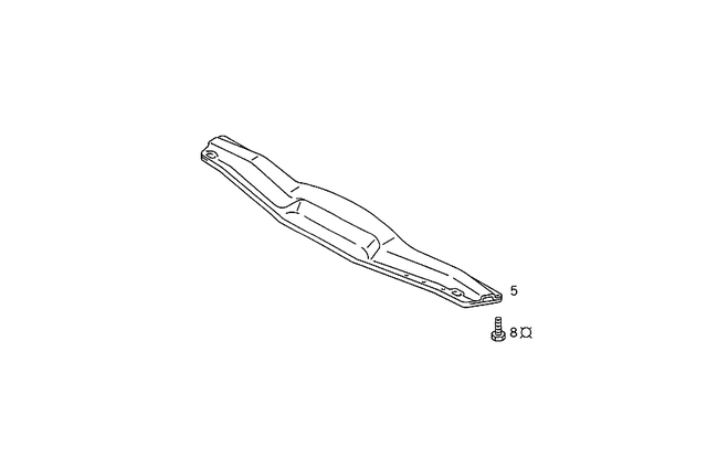 1263300442 - Front Axle: Front Subframe for Mercedes-Benz Image image