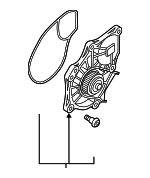 6L121012M - Cooling System: Water Pump for Audi: A3, A3 Quattro, A4, A4 allroad, A4 Quattro, A5 Sportback, A6 Quattro, Q3, Q5, Q5 PHEV, Q5 Sportback, Q7, S3 Image