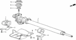 53601SE0307 - Chassis: RACK ASSY., POWER STEERING for Honda Image