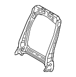 32206621 - Body: Seat Back Frame for Volvo Image