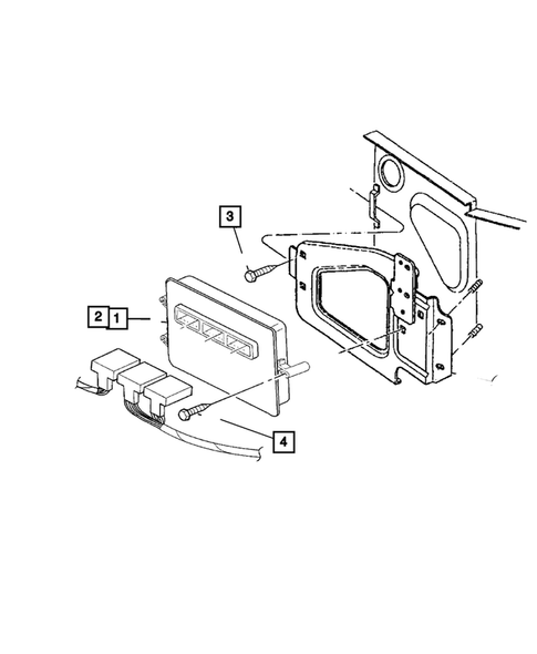 Single Board Engine Controllers for 2006 Dodge Dakota #0