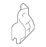 LR062427 - Cooling System: Inter-cooler Bracket for Land Rover: Discovery, Range Rover, Range Rover Sport Image