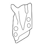 10410622 - Body: Filler for Buick: Century, LaCrosse, Regal | Chevrolet: Monte Carlo | Oldsmobile: Intrigue | Pontiac: Grand Prix Image