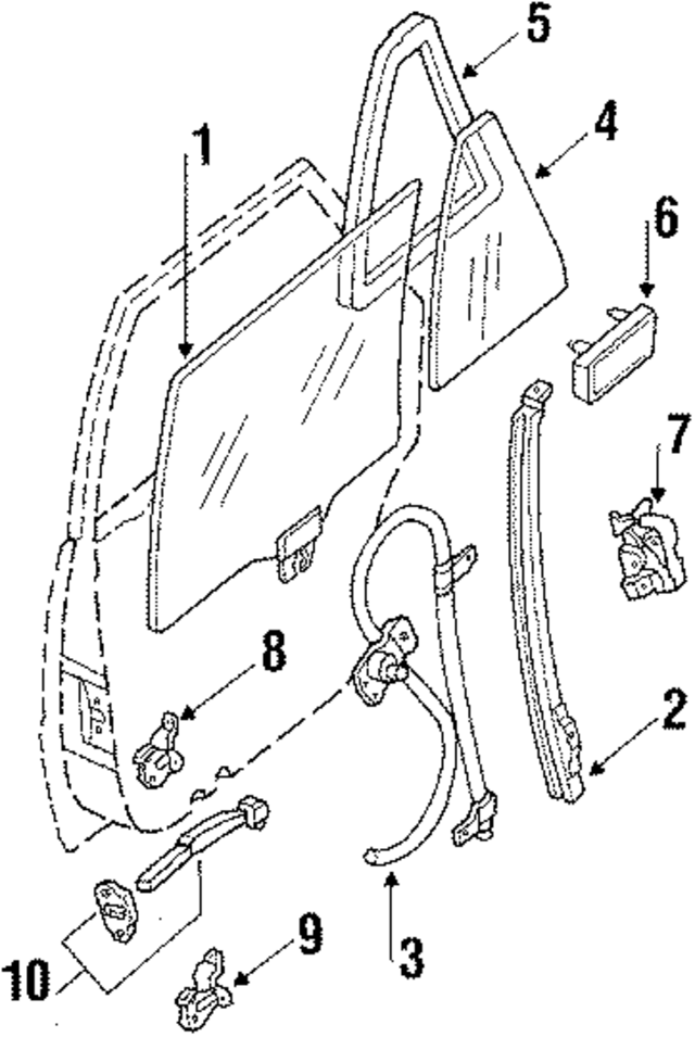 82721D0300 - : Regulator for Nissan: Stanza Image