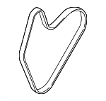 11287518250 - : Serpentine Belt for Mini: Cooper Image