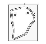 72865SEA033 - : Door Weather-Strip for Acura Image