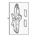 995503SG0C - Body: Floor Jack for Nissan: Micra, Sentra Image