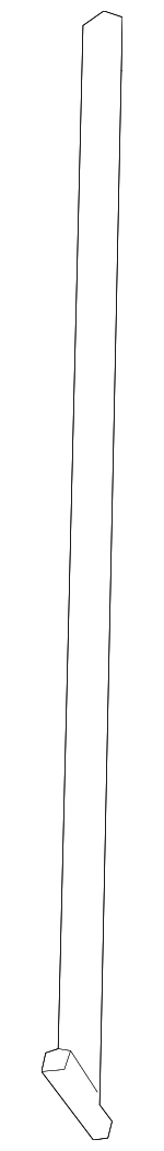 995521HK0A - Body: Floor Jack Handle for Nissan: Micra, NV200, Sentra, Versa, Versa Note Image