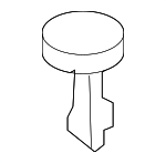 30864984 - Body: Cowl Grille Retainer for Volvo Image