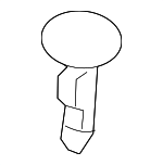 30872551 - Body: Cowl Grille Clip for Volvo Image