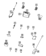 68583990AB - : Hub Receiver for Mopar Image